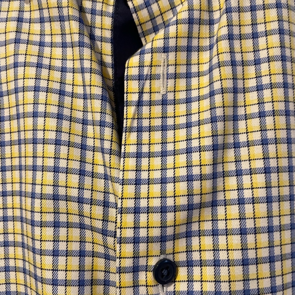 Mens Sz 16 1/2 33  Paul Fredrick Dress Shirt